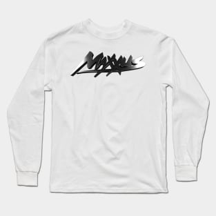 Maxxus Classic Logo - Silver Long Sleeve T-Shirt